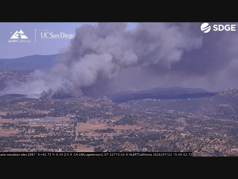 Brush Fire Forces Evacuations, Prompts Road Closures In Ramona - Patch