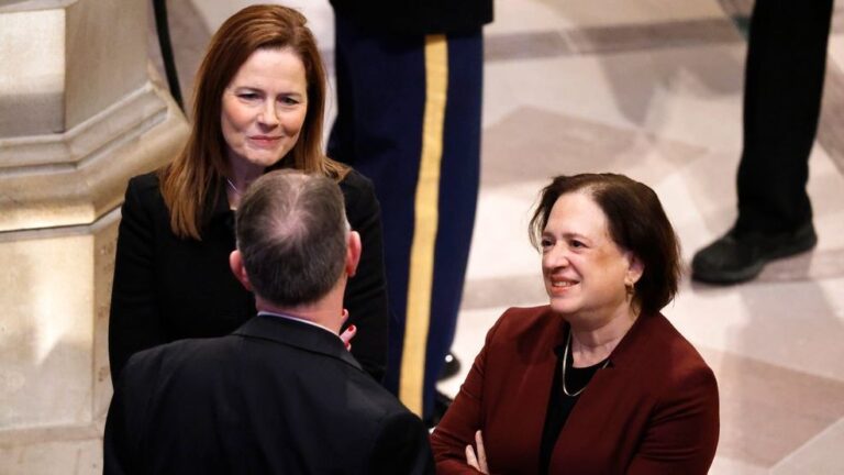 Supreme Court's Kagan, Barrett to make rare trip to Capitol Hill budget hearing - National Desk