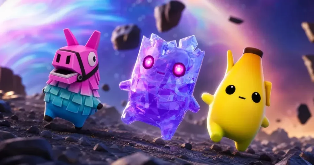 Fortnite Peely, Llama & Quack Zero Point Sprites Release Date - games.gg
