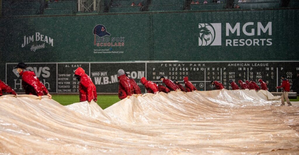Red Sox vs. Orioles rained out, will play a double header on Wednesday - Over the Monster