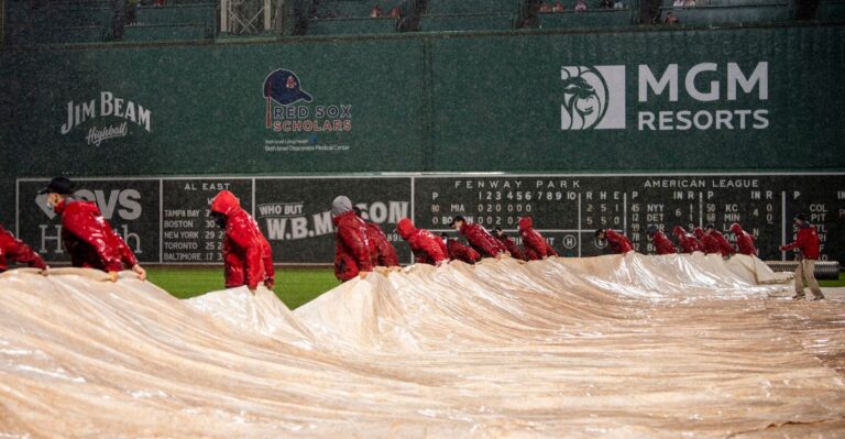 Red Sox vs. Orioles rained out, will play a double header on Wednesday - Over the Monster