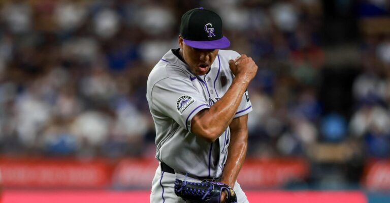 The Rockies have a signature eighth inning and stun the Dodgers 4-3 - Purple Row