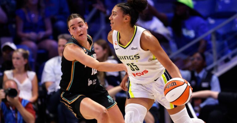 4 things as the Wings run out of gas in overtime, 99-98, against the New York Liberty - Mavs Moneyball