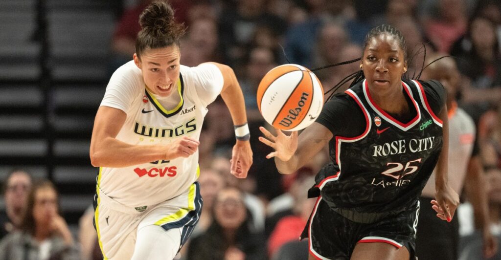 3 big moments from the Wings’ 101-97 win at the Portland Fire - Mavs Moneyball