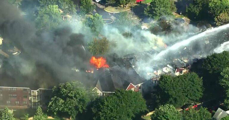 Large fire blazes at Helix Apartments in St. Louis Park - FOX 9 Minneapolis-St. Paul