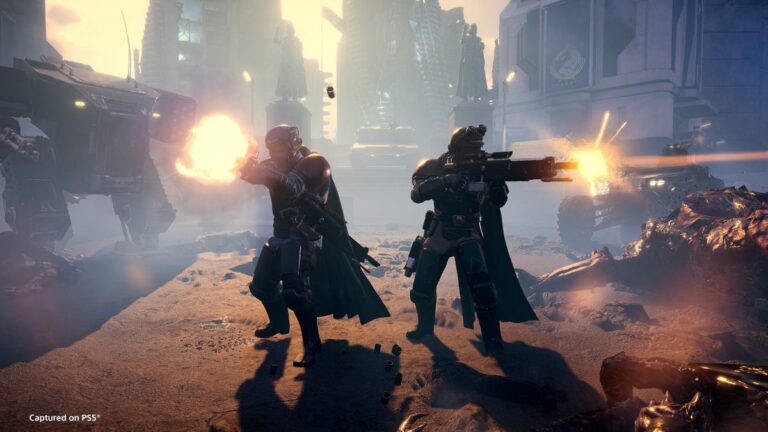 Slideshow: Helldivers 2 x Warhammer 40,000 Castellan's Creed Legendary Warbond Screenshots - IGN India