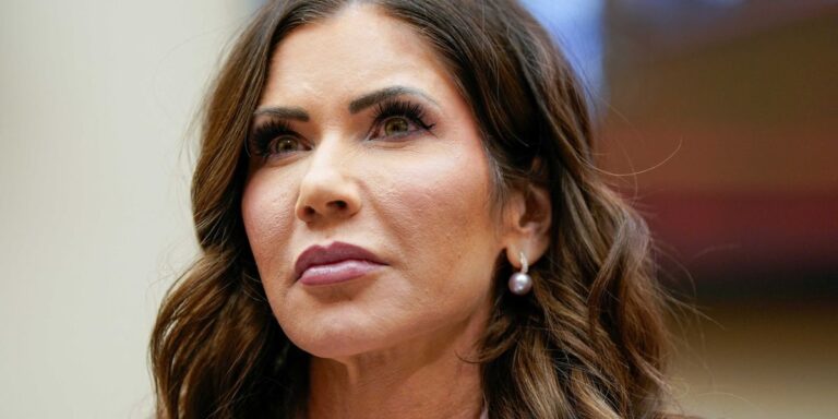 Kristi Noem's 'excruciating' birthday party showdown exposed as she heads for divorce - rawstory.com