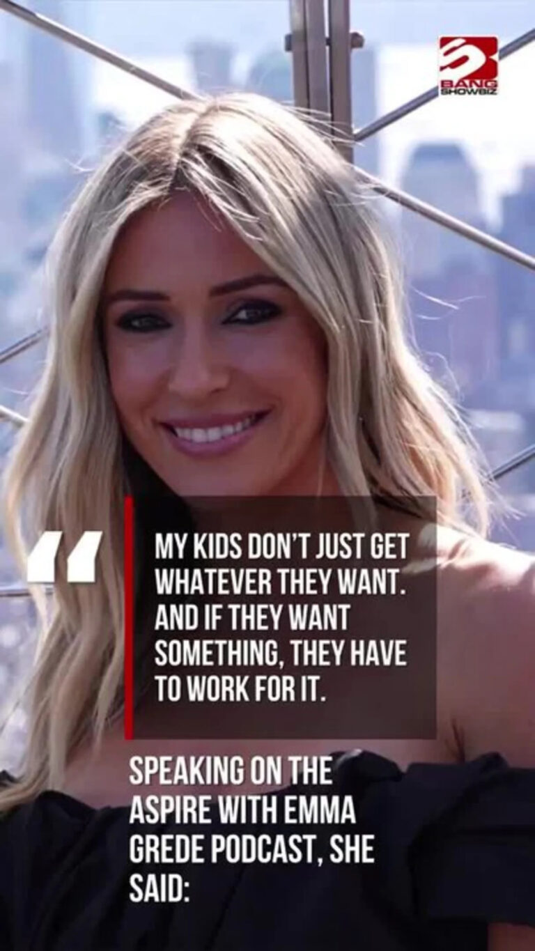 Kristin Cavallari's children fly in economy while she sits in first class: 'It's good for them!' - Yahoo News UK