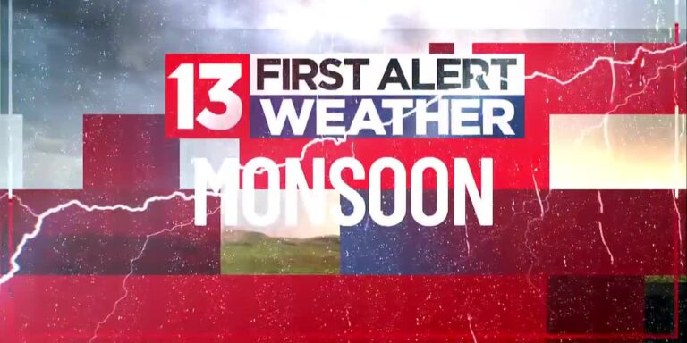 Monsoon storm chances stick around all week - KOLD