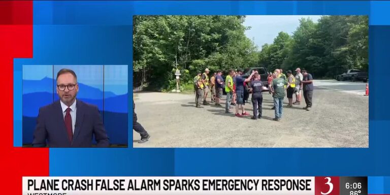 Dropped phone triggers false plane crash alert near Mt. Pisgah - WCAX