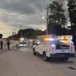 Watermain break creates sinkhole on Bahia Vista Street Friday morning - ABC7 WWSB