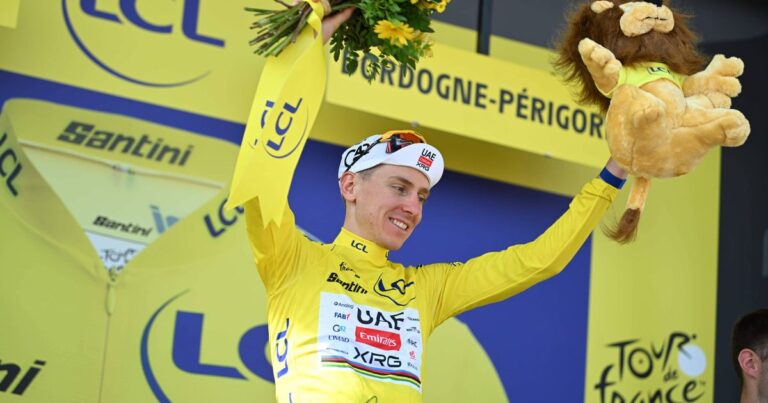 “I almost crashed as well” – Tadej Pogacar reveals near miss after Remco Evenepoel wins Tour de France time trial - CyclingUpToDate.com