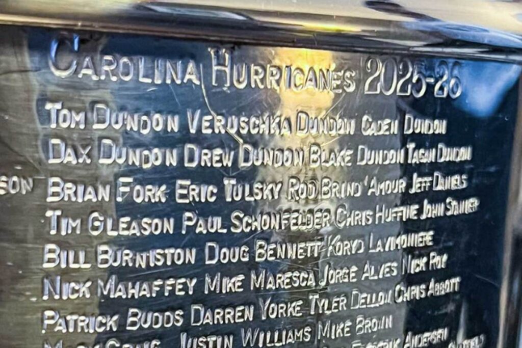 Tom Dundon got his entire family engraved on the Stanley Cup, because apparently winning one wasn’t enough - RMNB