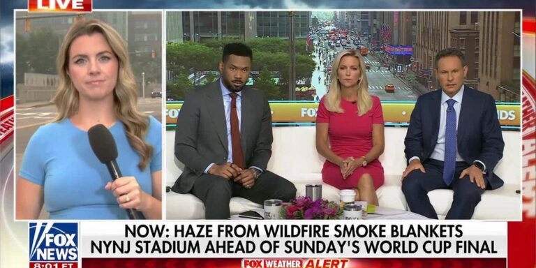 Wildfire smoke sends Cleveland air quality levels near hazardous - Fox News