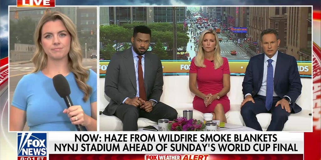 Wildfire smoke sends Cleveland air quality levels near hazardous - Fox News
