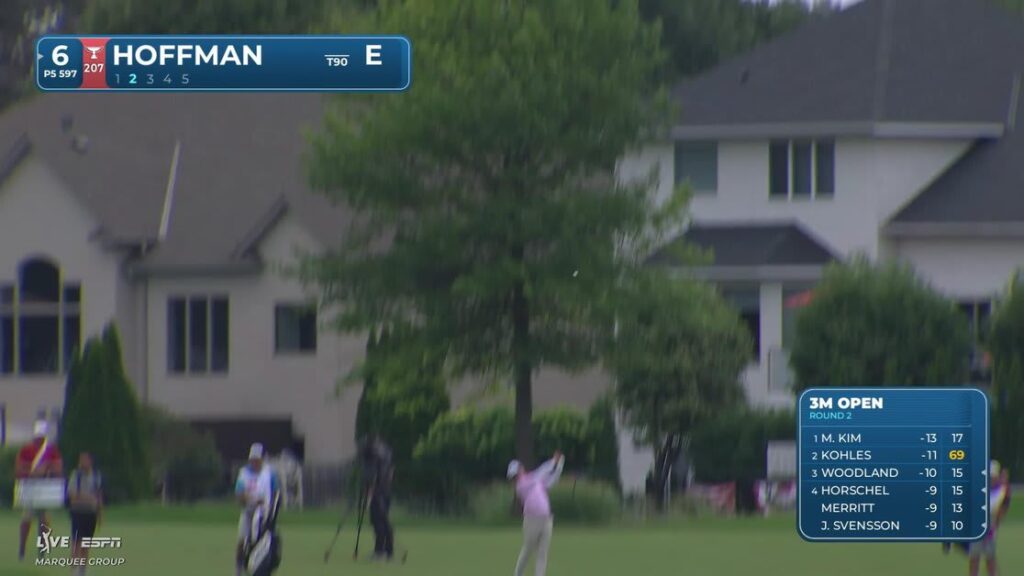 Charley Hoffman reaches par-5 No. 6 in two, makes birdie at 3M Open - PGA Tour