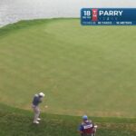 John Parry sinks 3-foot putt for birdie on No. 18 at 3M Open - PGA Tour