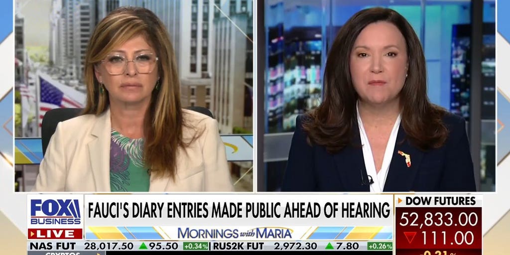 Florida Senator Ashley Moody demands accountability from Dr. Anthony Fauci - Fox Business