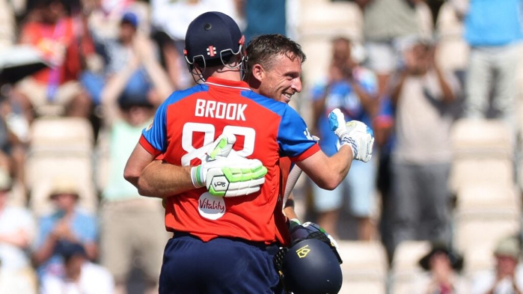 Record partnership, highest total: Buttler, Brook add insult to India's injury - India Today