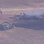 F-35 fighter jet crashes at San Diego Marine Corps base, sparking fire - CBS News
