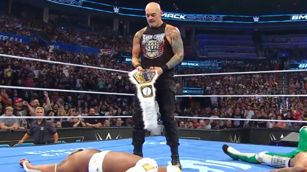 Baron Corbin Returns On WWE SmackDown, Takes Out Trick Williams And Carmelo Hayes - Wrestling Inc.