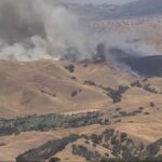 Little Fire burning south of Pleasanton in Sunol spreads; evacuations expanded - KION Central Coast