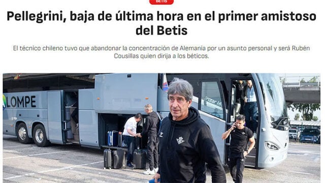 Lotte vs Betis: Pellegrini Misses Betis’: Full Details - JournalArta
