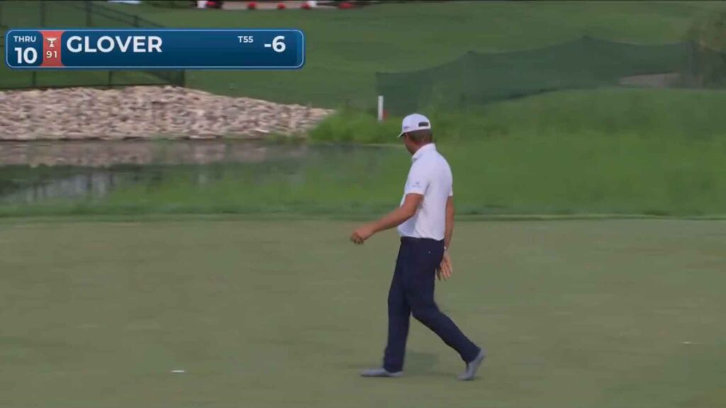 Lucas Glover’s bizarre shoe removal scene at 3M Open wasn’t an AimPoint protest - GOLF.com