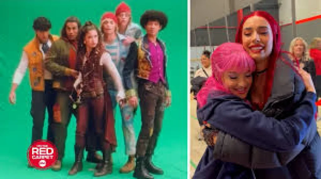Kylie Cantrall guides Luis Madrigal in Descendants: Wicked Wonderland on July 16 - El-Balad.com