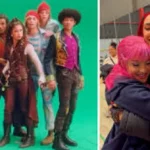 Kylie Cantrall guides Luis Madrigal in Descendants: Wicked Wonderland on July 16 - El-Balad.com