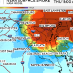 Air quality alert today as more wildfire smoke moves into Maryland - CBS News