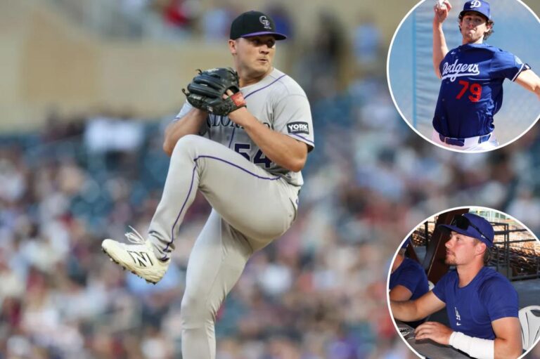 Dodgers acquire Seth Halvorsen from Rockies for two former early draft picks - New York Post