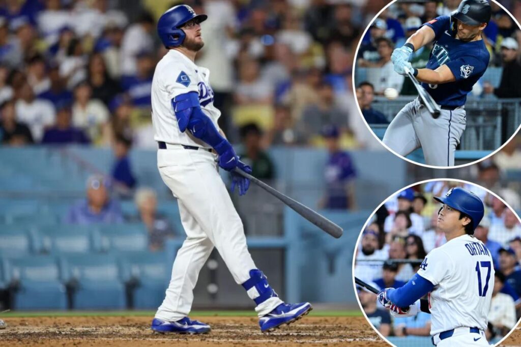 Max Muncy ties historic mark, but it wasn’t enough in Dodgers’ loss to Mariners - New York Post