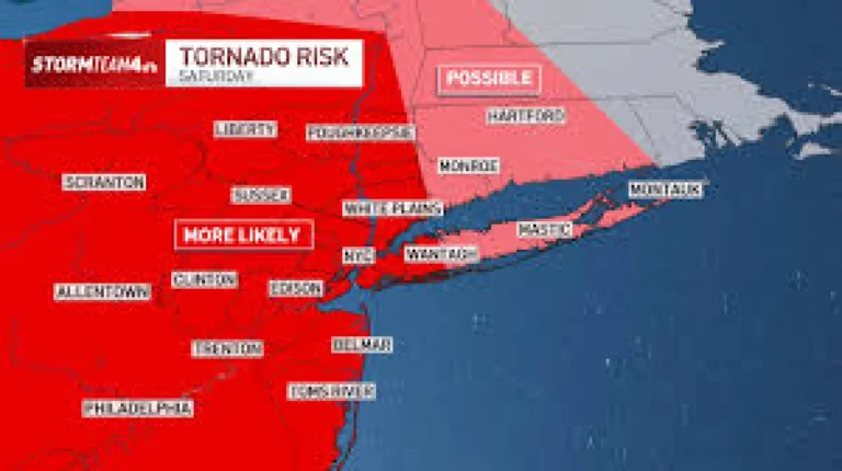 New York City Faces Nyc Tornado Warning Amid Level 3 Severe Risk - El-Balad.com