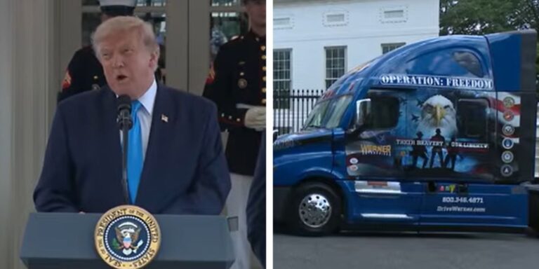 BREAKING: Trump admin launches 'Freedom Haulers' program to replace migrant truckers with veterans - thepostmillennial.com
