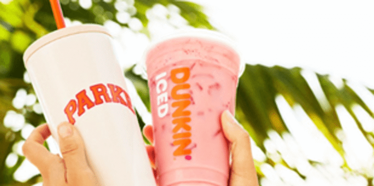Dunkin’ Just Teamed Up With Cult-Favorite Parke For A Pink-Fueled Drop - Brit + Co