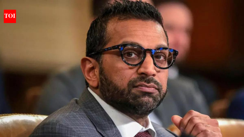 Arizona Sheriff rejects Kash Patel's claim that FBI was kept out of Nancy Guthrie probe for four days - The Times of India