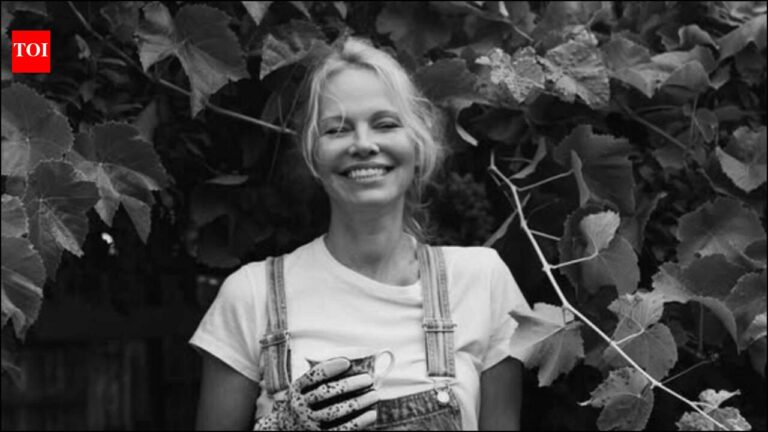 ‘Good morning from the garden’: Pamela Anderson gives a glimpse of her life with nature and her own garden - The Times of India
