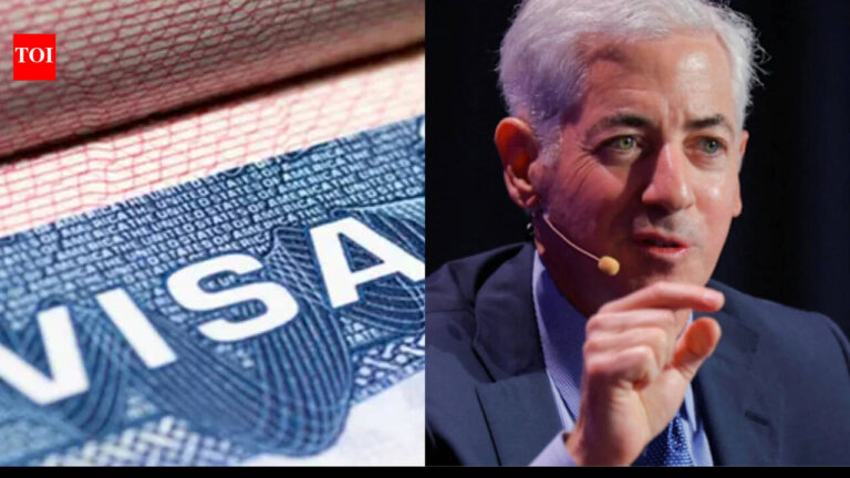 Indian woman seeks help in getting F-1 visa appointment, Bill Ackman responds and receives massive backla - The Times of India
