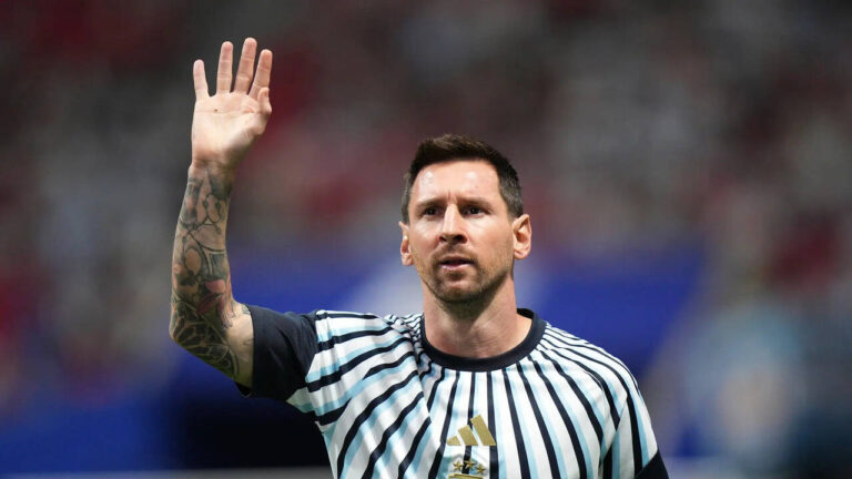 Lionel Messi creates history before kick-off, becomes first captain to lead a nation in three World Cup f - The Times of India