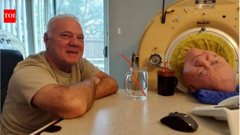 A six-year-old entered an iron lung after polio. More than 70 years later, he had become the world’s long - The Times of India