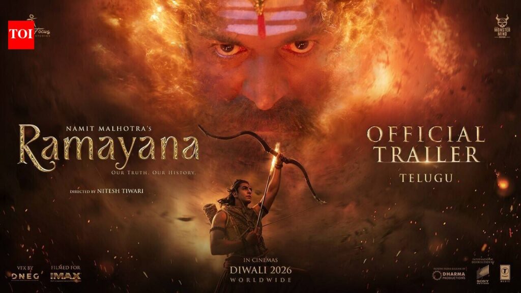 Ramayana - Official Telugu Trailer - The Times of India