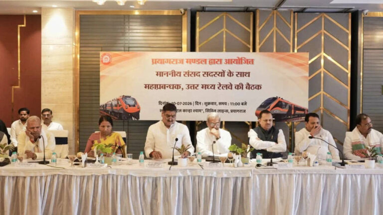MPs pitch breastfeeding coaches, station library and additional connectivity at North Central Railway mee - The Times of India
