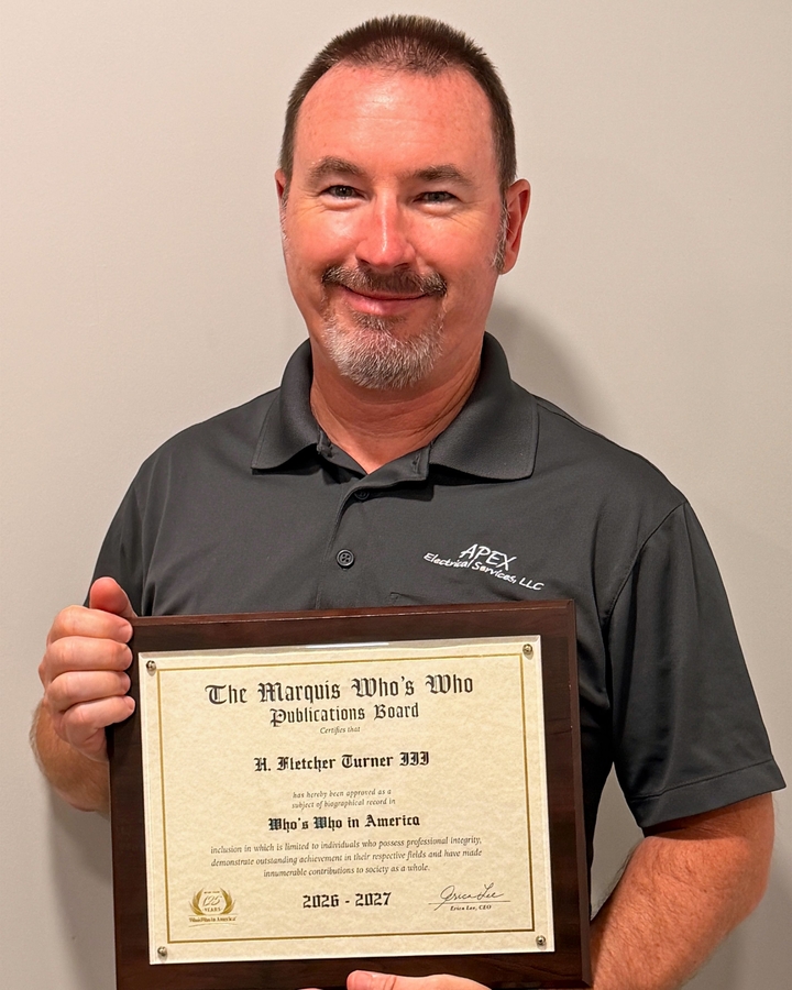 Marquis Who's Who Honors H. Fletcher Turner III for Excellence in Electrical Contracting - 24-7 Press Release Newswire
