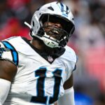 Panthers' Scourton carted off with knee injury on 1st day of camp - ABC11 News