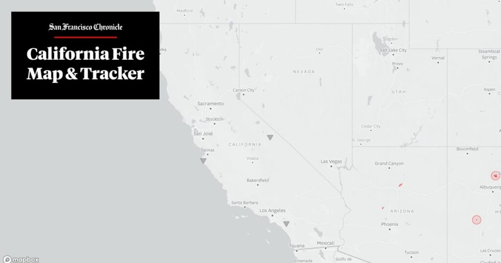 California Fire Map: Track updates on fires across California - San Francisco Chronicle