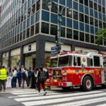 Falling bricks and buckling columns at a Manhattan high rise force evacuations - Huron Daily Tribune