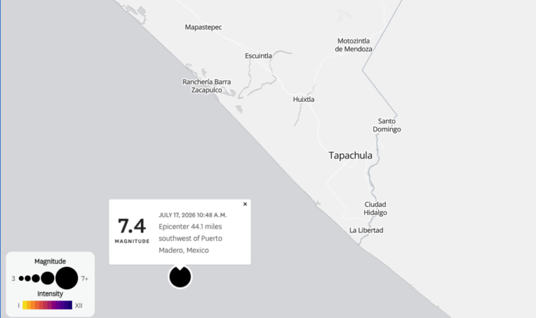 No tsunami expected for California after 7.3 magnitude quake rocks Mexico and Guatemala - San Francisco Chronicle