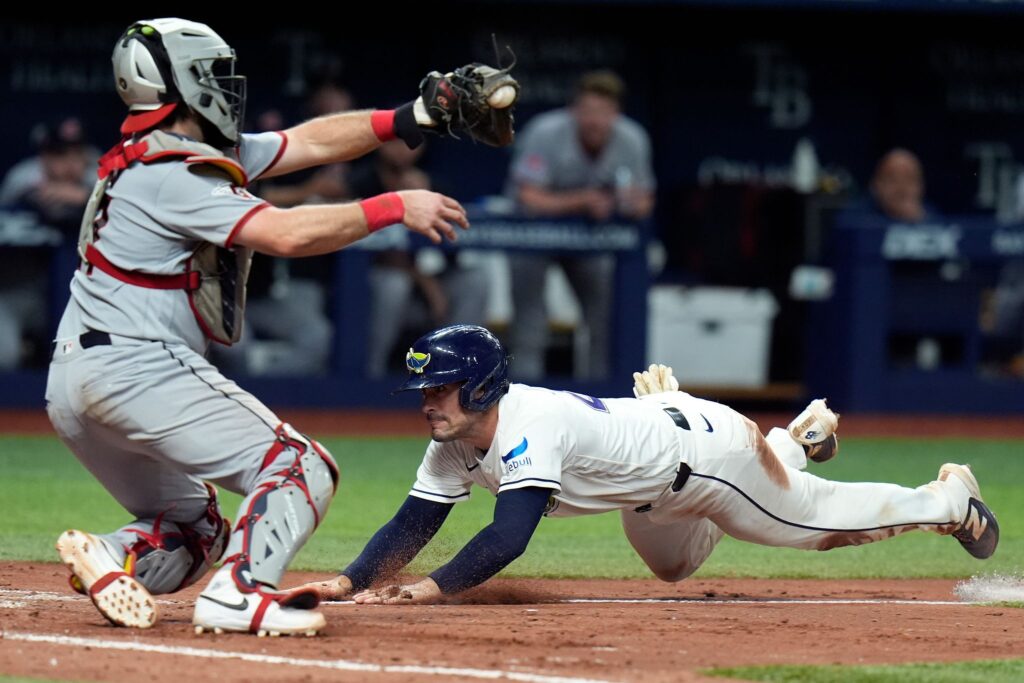 Rays beat the Guardians 11-3 behind homers from Ryan Vilade and Richie Palacios - Times Union