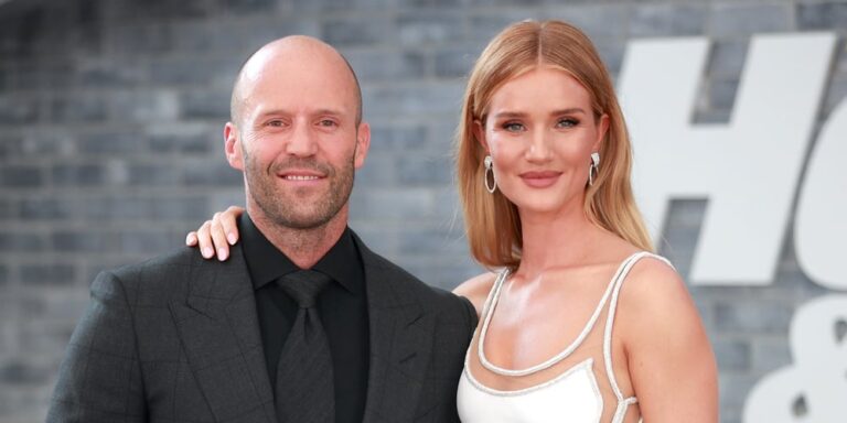 Rosie Huntington-Whiteley Posts Sweet Photos of Her 2 Kids With Jason Statham to Mark His Birthday - Just Jared